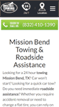 Mobile Screenshot of mission-bend.houston-towing.com