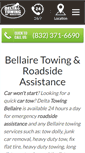 Mobile Screenshot of bellaire.houston-towing.com